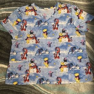 Disney Scrub Top 3XL